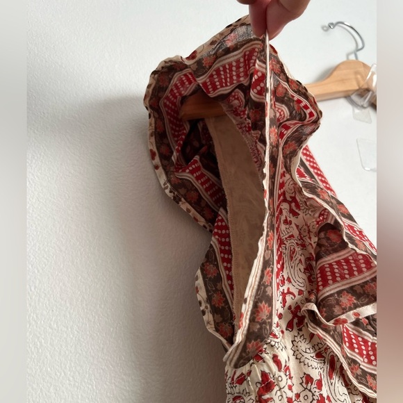 Sea NY Smocked Midi Printed Ivette Dress - Picture 8 of 14